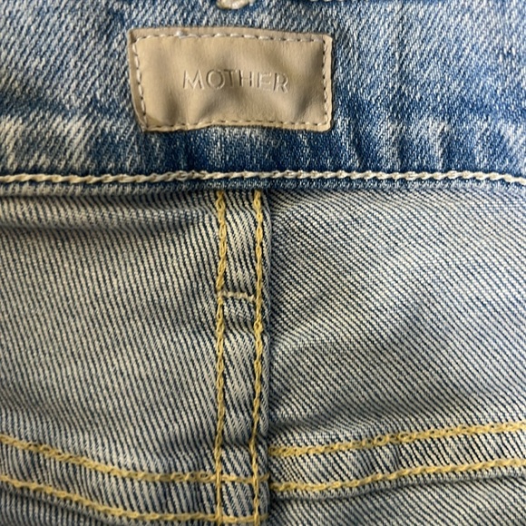 Mother The Insider Crop Step Chew jeans size 25 - Picture 7 of 10
